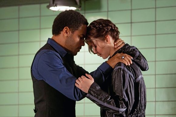 Lenny Kravitz, Jennifer Lawrence în The Hunger Games