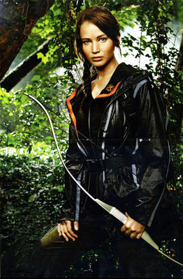 Jennifer Lawrence în The Hunger Games