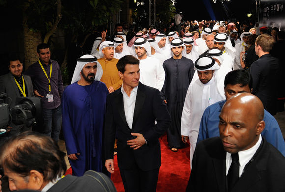 Tom Cruise în Mission: Impossible - Ghost Protocol