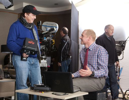 Brad Bird, Simon Pegg în Mission: Impossible - Ghost Protocol