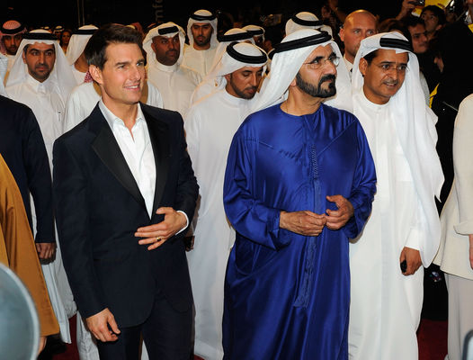 Tom Cruise în Mission: Impossible - Ghost Protocol
