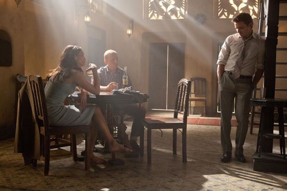 Jeremy Renner, Simon Pegg, Paula Patton în Mission: Impossible - Ghost Protocol