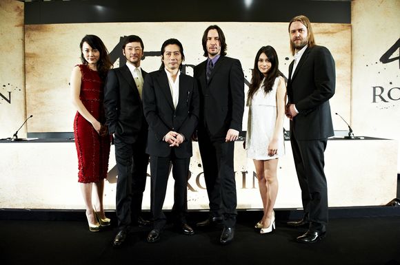 Rinko Kikuchi, Tadanobu Asano, Hiroyuki Sanada, Keanu Reeves, Kô Shibasaki, Carl Rinsch în 47 Ronin