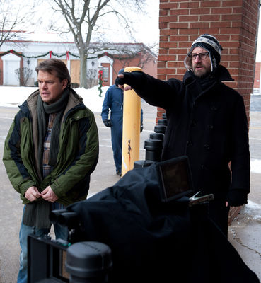 Matt Damon, Steven Soderbergh în Contagion