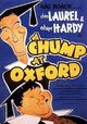Film - A Chump at Oxford