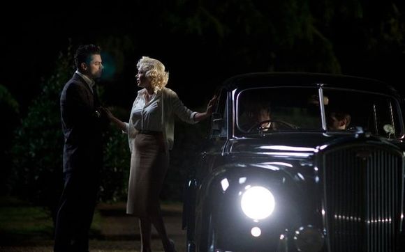 Michelle Williams, Dominic Cooper în My Week with Marilyn