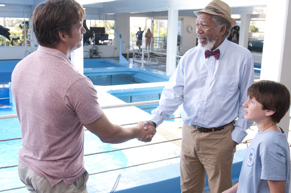Harry Connick Jr., Morgan Freeman, Nathan Gamble în Dolphin Tale
