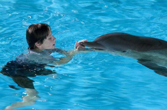 Nathan Gamble în Dolphin Tale