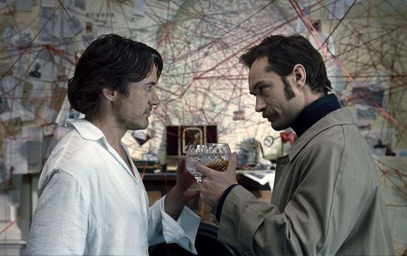 Robert Downey Jr., Jude Law în Sherlock Holmes: A Game Of Shadows