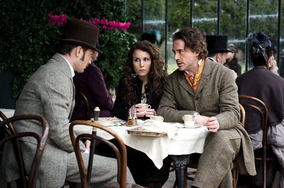 Robert Downey Jr., Jude Law, Noomi Rapace în Sherlock Holmes: A Game Of Shadows