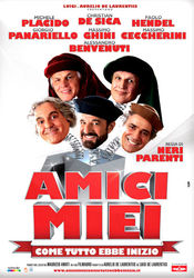 Poster Amici miei - Come tutto ebbe inizio