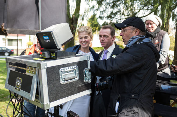 Peter Chelsom, Rosamund Pike, Simon Pegg în Hector and the Search for Happiness