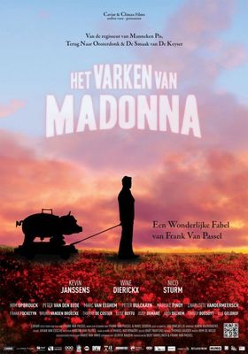 Het varken van Madonna poster