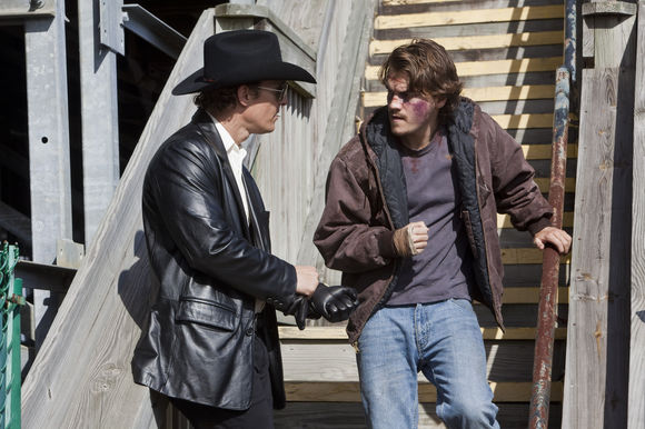 Matthew McConaughey, Emile Hirsch în Killer Joe