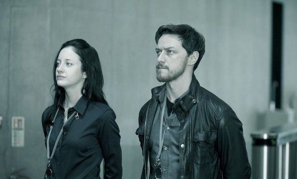 Andrea Riseborough, James McAvoy în Welcome to the Punch