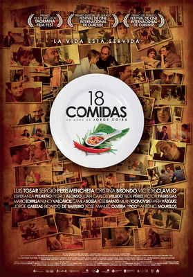 18 comidas poster