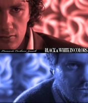 Poster Black & White in Colors