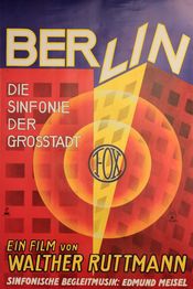 Poster Berlin: Die Sinfonie der Grosstadt