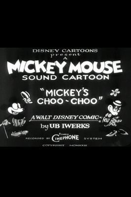 Mickey's Choo-Choo poster