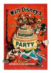 Poster Mickey's Birthday Party