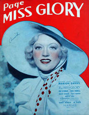 Poster Page Miss Glory