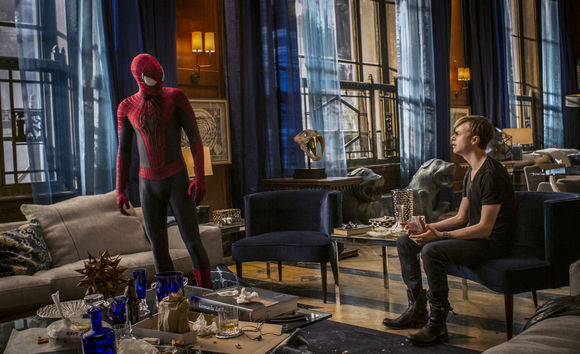 Andrew Garfield, Dane DeHaan în The Amazing Spider-Man 2