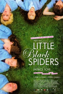 Little black spiders poster