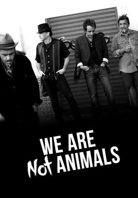 No somos animales poster