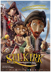 Poster Selkirk, el verdadero Robinson Crusoe