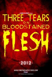 Poster Three Tears on Bloodstained Flesh