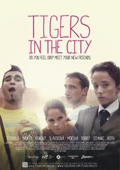 Poster Tigre v Meste