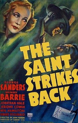 The Saint Strikes Back poster