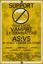 Poster At Stake: Vampire Solutions