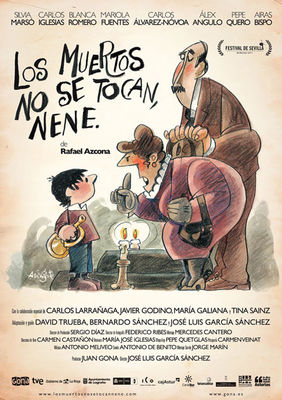 Los muertos no se tocan, nene poster