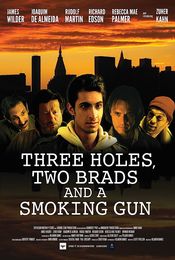 Poster Three Holes, Two Brads, and a Smoking Gun