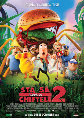 Cloudy with a Chance of Meatballs 2 poster