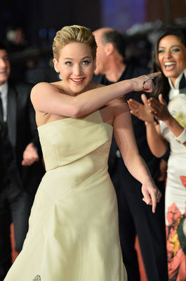 Jennifer Lawrence în The Hunger Games: Catching Fire