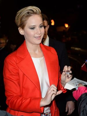 Jennifer Lawrence în The Hunger Games: Catching Fire