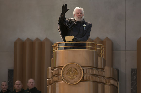 Donald Sutherland în The Hunger Games: Catching Fire