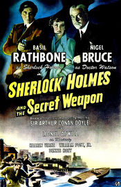 Poster Sherlock Holmes and the Secret Weapon