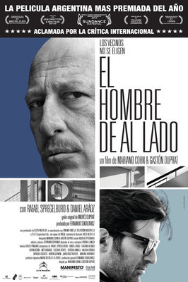 El hombre de al lado poster