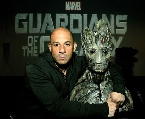 Vin Diesel în Guardians of the Galaxy