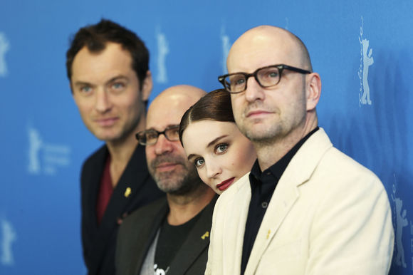 Jude Law, Scott Z. Burns, Rooney Mara, Steven Soderbergh în Side Effects