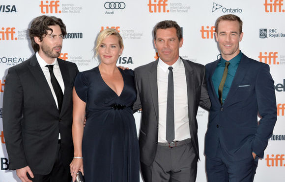 Josh Brolin, Kate Winslet, James Van Der Beek, Jason Reitman în Labor Day