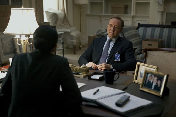 Kevin Spacey în House of Cards