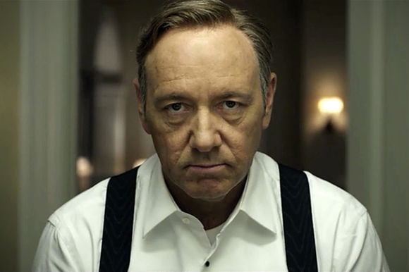 Kevin Spacey în House of Cards