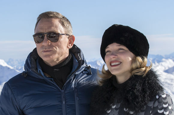 Daniel Craig, Léa Seydoux în Spectre