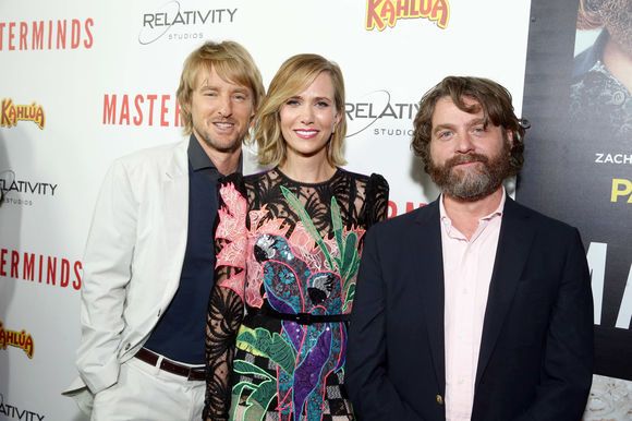 Owen Wilson, Kristen Wiig, Zach Galifianakis în Masterminds