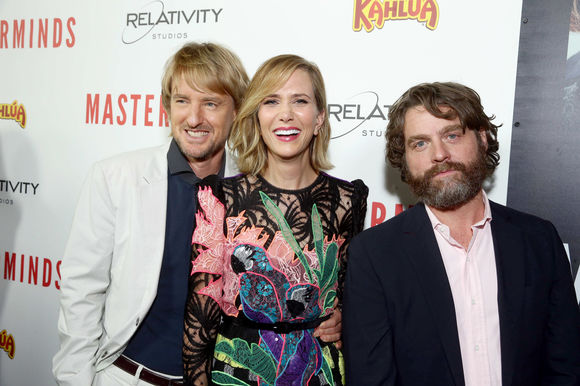 Owen Wilson, Kristen Wiig, Zach Galifianakis în Masterminds