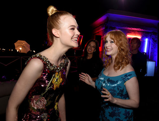 Elle Fanning, Christina Hendricks în The Neon Demon